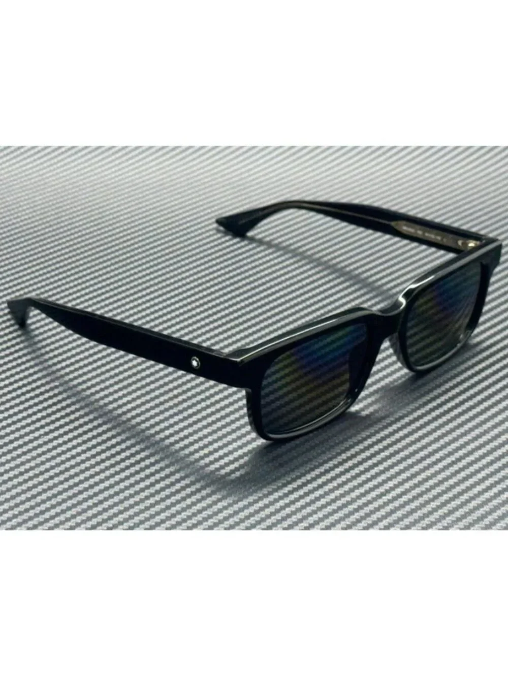 New Montblanc Men Black Sunglasses 54-19-150